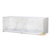 Cage D'élevage Pliable "CORTINA" 120x40x40 Cm 1 Cage D'élevage Pliable "CORTINA" 120x40x40 Cm -VogelZorg – Voeding en Verzorging voor Vogels cage d elevage pliable cortina 120x40x40 cm