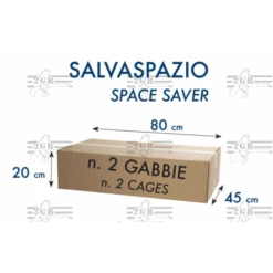 Cage D'élevage Pliable "CORTINA" 120x40x40 Cm -VogelZorg – Voeding en Verzorging voor Vogels cage d elevage pliable cortina 120x40x40 cm 1 2