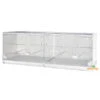 Cage D'élevage Pliable "Sestriere" 120x40x40 Cm -VogelZorg – Voeding en Verzorging voor Vogels cage d elevage pliable sestriere 120x40x40 cm