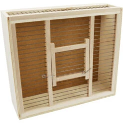 Cage De Transport En Bois 35x31x11cm -VogelZorg – Voeding en Verzorging voor Vogels cage de transport en bois 35x31x11 2