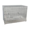 Cage Domus-Molinari 45cm Laquée En Blanc -VogelZorg – Voeding en Verzorging voor Vogels cage domus molinari 45cm blanche