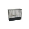 Cage D'exposition Indigène 15 Cm En PVC -VogelZorg – Voeding en Verzorging voor Vogels cage expo en pvc indigene devanture noire