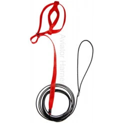 Harnais Pour Perruches Aviator - Mini/Rouge -VogelZorg – Voeding en Verzorging voor Vogels harnais pour perruches et perroquets aviator minirouge 2