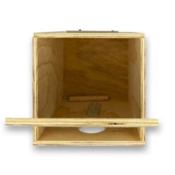 Nichoir Vertical Pour Grandes Perruches 22x22x30 Cm -VogelZorg – Voeding en Verzorging voor Vogels nichoir vertical pour grandes perruches 22x22x30 cm 2