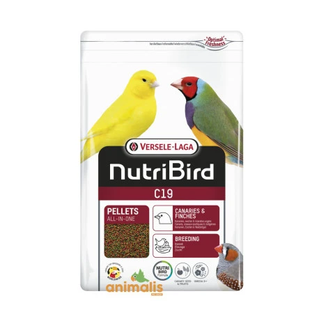 VERSELE-LAGA Nutribird C19 Tropical 3kg 3 VERSELE-LAGA Nutribird C19 Tropical 3kg
