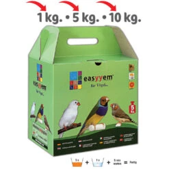 Patée Aux Oeufs Pour Oiseaux Exotiques 10kg - Easyyem