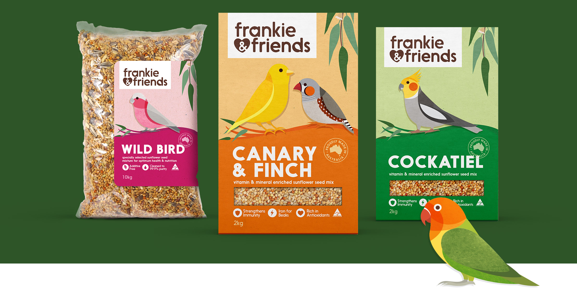 VogelZorg – Voeding en Verzorging voor Vogels -VogelZorg – Voeding en Verzorging voor Vogels Website Frankie 4