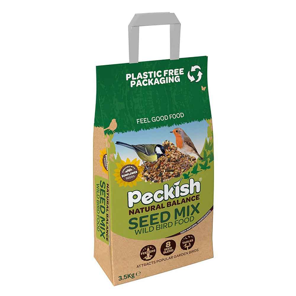 VogelZorg – Voeding en Verzorging voor Vogels -VogelZorg – Voeding en Verzorging voor Vogels peckish seed mix 3 5kg bag